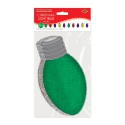 Christmas Light Bulb Streamer -Bulk Party Supplies Shop 22178 i3