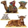 Nativity Scene Stand-Ups (4 Per Package) 3 Nativity Scene Stand-Ups (4 Per Package) -Bulk Party Supplies Shop 22183