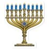 Menorah Stand-Up Decoration Decoration