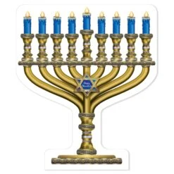 Menorah Stand-Up Decoration Decoration