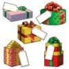 Mini Christmas Gift Cutouts (10 Per Package) -Bulk Party Supplies Shop 22273