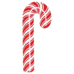 Christmas Candy Cane Cutout