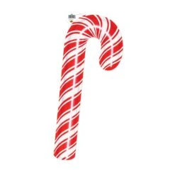 Christmas Candy Cane Cutout -Bulk Party Supplies Shop 22527 i3