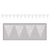 Christmas Snowflake Pennant Banner -Bulk Party Supplies Shop 22645
