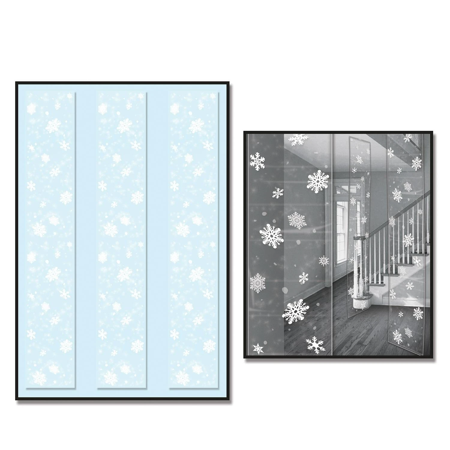 Christmas Snowflake Party Panels (3 Per Package) 1 Christmas Snowflake Party Panels (3 Per Package)