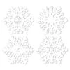 Christmas Die-Cut Snowflakes Decoration (24 Per Case) -Bulk Party Supplies Shop 22933