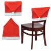 Christmas Santa Hat Chair Cover -Bulk Party Supplies Shop 24021