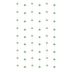 St. Patrick's Day Shamrock Stringers (6 Per Package)