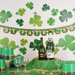 St. Patrick's Day Shamrock Stringers (6 Per Package) -Bulk Party Supplies Shop 30034 i2