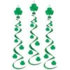 St. Patrick's Day Shamrock Whirls (3 Per Package)