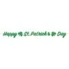 Foil Happy St. Patrick's Day Streamer 2 Foil Happy St. Patrick's Day Streamer -Bulk Party Supplies Shop 30055