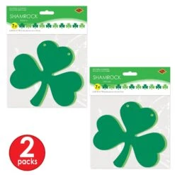 St. Patrick's Day Shamrock Streamer -Bulk Party Supplies Shop 30057 i3 1