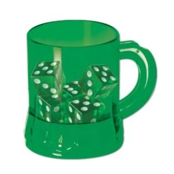 St Pat's Mug Shot With Dice Game