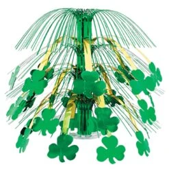 St. Patrick's Day Shamrock Cascade Centerpiece