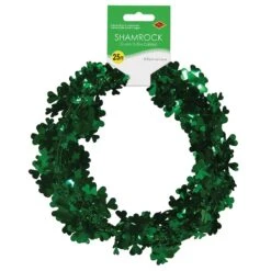 St. Patrick's Day Gleam 'N Flex Shamrock Garland 8 St. Patrick's Day Gleam 'N Flex Shamrock Garland -Bulk Party Supplies Shop 30662 G i3 93a7f0a2 027c 492b b3b7 93fc9dd86c6d