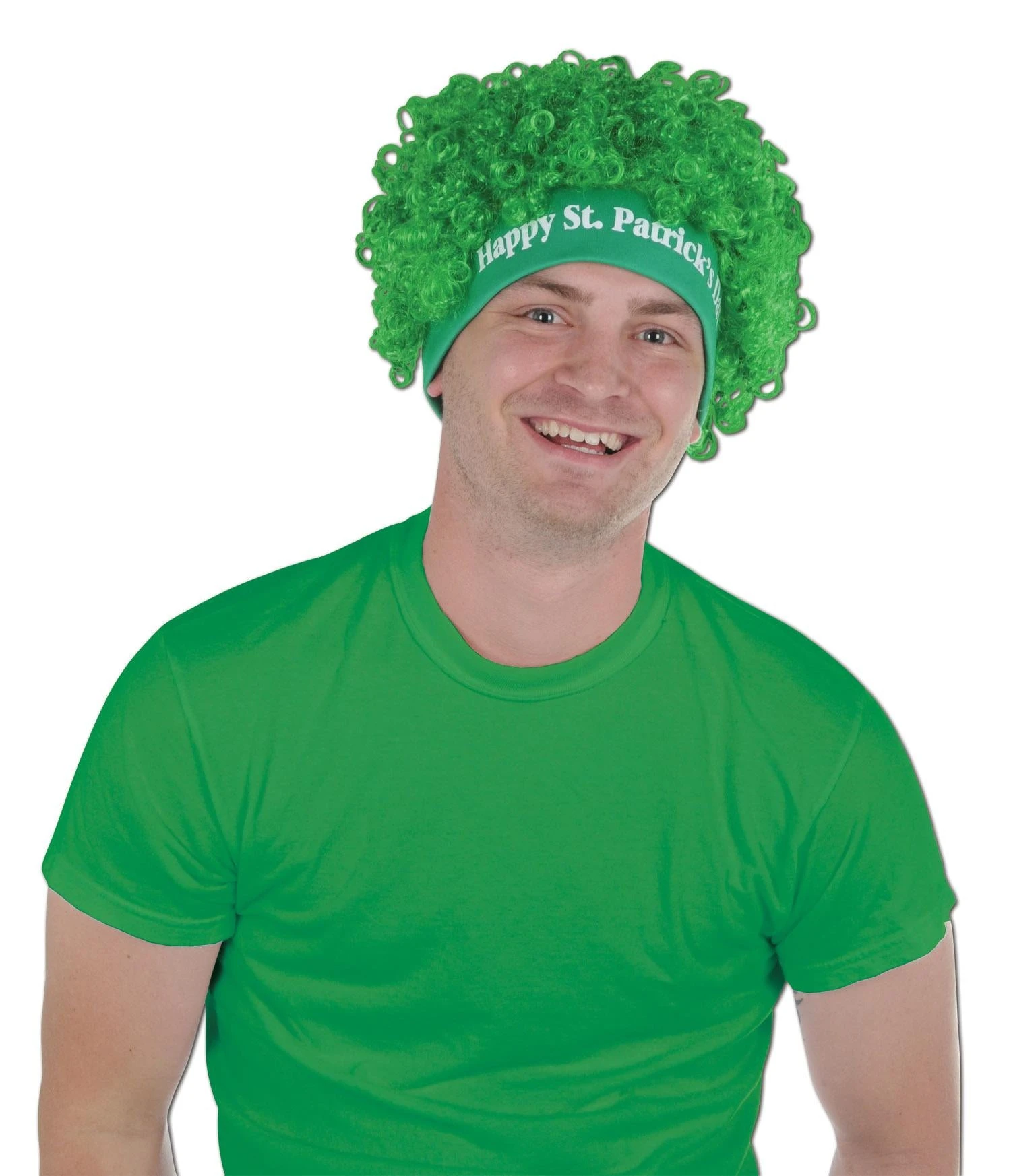 Happy St Patrick's Day Wig 1 Happy St Patrick's Day Wig