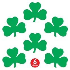 St. Patrick's Day Packaged Printed Shamrock Cutouts (144 Per Case) -Bulk Party Supplies Shop 30717 i4 18ec93ba e764 499b 9e90 5a55502ccca0