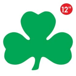 St. Patrick's Day Packaged Printed Shamrock Cutouts (144 Per Case) -Bulk Party Supplies Shop 30717 i5 7093fb66 5725 4907 b637 1aa47b5f9bad