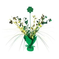 Shamrock Gleam 'N Spray Centerpiece (1 Per Package)