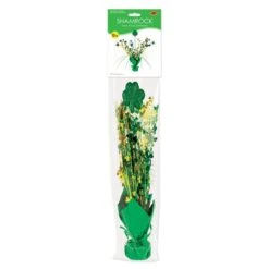 Shamrock Gleam 'N Spray Centerpiece (1 Per Package) -Bulk Party Supplies Shop 30722 i3 shamrock gleam n spray centerpiece