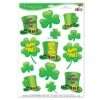 St Patrick's Day Clings (13 Per Package)