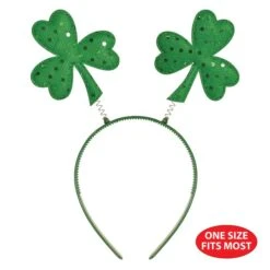 Sequined Shamrock Boppers (1 Per Package) -Bulk Party Supplies Shop 33137 i5 sequined shamrock boppers