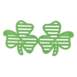 St. Patrick's Day Shamrock Shutter Glasses