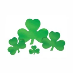 St. Patrick's Day Foil Shamrock Cutout