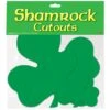 St. Patrick's Day Packaged Printed Shamrock Cutouts (9 Per Package) 10 St. Patrick's Day Packaged Printed Shamrock Cutouts (9 Per Package) -Bulk Party Supplies Shop 33866