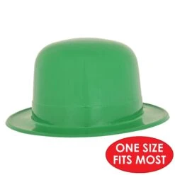 St. Patrick's Day Green Plastic Derby (48 Per Case) -Bulk Party Supplies Shop 33978 i5