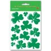 St. Patrick's Day Shamrock Stickers (4 Sheets Per Package)