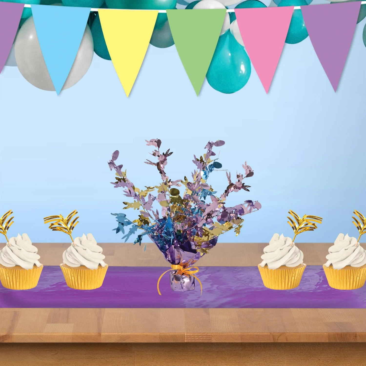 Bunny & Egg 15 Inch Gleam 'N Burst Centerpiece 2 Bunny & Egg 15 Inch Gleam 'N Burst Centerpiece - Image 2