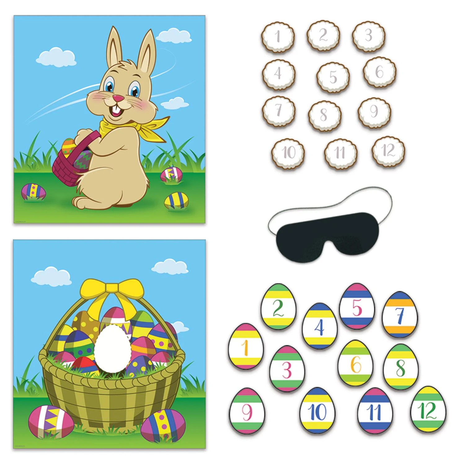 Easter Party Games (2 Per Package) 1 Easter Party Games (2 Per Package)