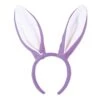 Easter Soft-Touch Bunny Ears - Lavender & White -Bulk Party Supplies Shop 40771 LW