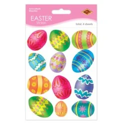 Easter Egg Stickers (4 Sheets Per Package) -Bulk Party Supplies Shop 44005 i3 13cbe134 1be0 46cc 9050 904fed7e4a27