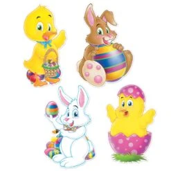Easter Cutouts (4 Per Package)