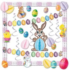 36 Piece Easter Decorating Kit