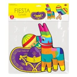 Fiesta Cutouts - Prtd 2 Sides (3 Per Package) -Bulk Party Supplies Shop 50025 i3 3df85e60 223b 473f 8ab1 98a0097c6d4a