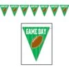 Game Day Football Party Pennant Banner 4 Game Day Football Party Pennant Banner -Bulk Party Supplies Shop 50056