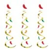 Fiesta Chili Pepper Whirls (3 Per Package) -Bulk Party Supplies Shop 50061