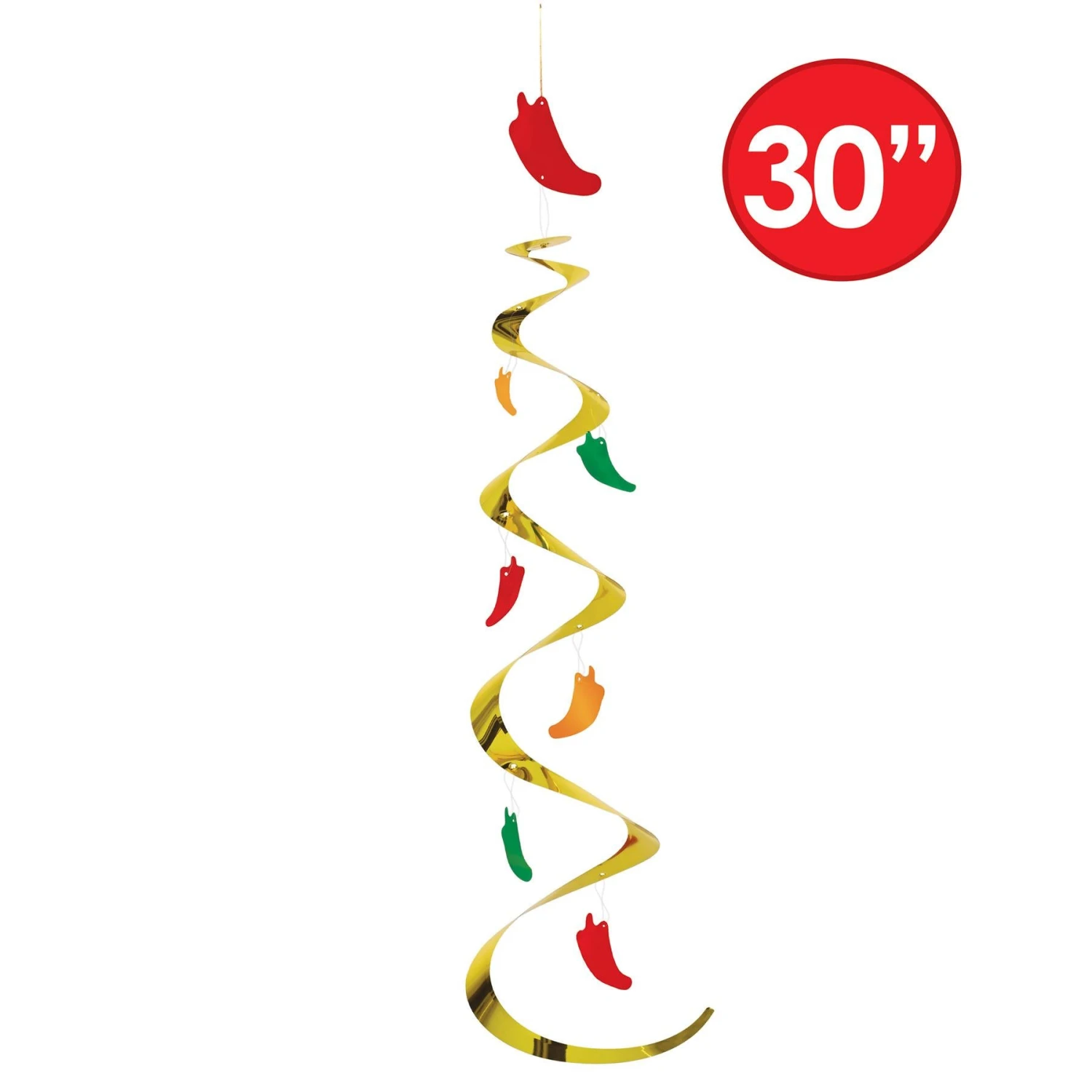 Fiesta Chili Pepper Whirls (3 Per Package) 4 Fiesta Chili Pepper Whirls (3 Per Package) - Image 4