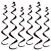 Twirly Party Whirlys Black (6 Per Package) -Bulk Party Supplies Shop 50065 BK