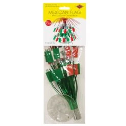 Fiesta Mexican Flag Mini Cascade Centerpiece -Bulk Party Supplies Shop 50106 i3