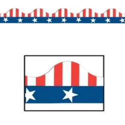 Patriotic Border Trim (12 Per Package)