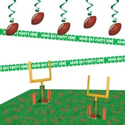 Party Confetti Footballs Brown (1 Oz Per Package) -Bulk Party Supplies Shop 50227 i2 1