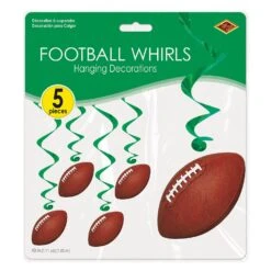 Football Party Whirls (5 Per Package) -Bulk Party Supplies Shop 50229 i3 15a27b4b 7240 4752 ba79 ea70ef2c772a