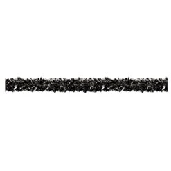 6-Ply Party Metallic Festooning Garland - Black