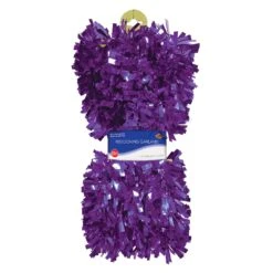 6-Ply Metallic Party Festooning Garland - Purple -Bulk Party Supplies Shop 50281 PL i3