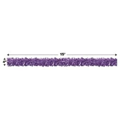 6-Ply Metallic Party Festooning Garland - Purple -Bulk Party Supplies Shop 50281 PL i5