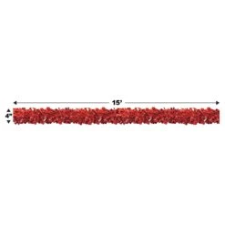 6-Ply Metallic Party Festooning Garland - Red -Bulk Party Supplies Shop 50281 R i5